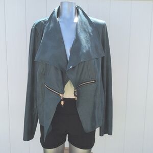 Faux Suede Jacket